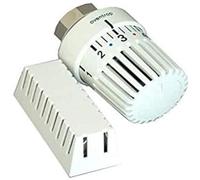 Oventrop Uni LH thermostat 1011665 7-28 degrés C, blanc , avec position zéro et capteur à distance, tube capillaire 2 m
