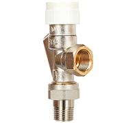 Oventrop Série AV 9 vanne thermostatique 1183904 laiton nickelé, DN 15, axial