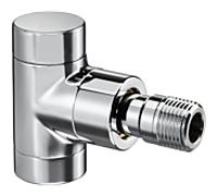 Oventrop Combi E Radiateurs raccord à vis 1166032 DN 15, d'angle, laiton, anthracite