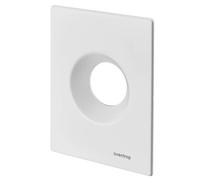 OVENTROP Couvercle pour Unibox RTL/T/plus, profondeur d'encastrement 110 mm, bla