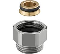 Oventrop entretoise 1681650 G 3/4 IGxG 3/4 AG, 2 pièces, laiton