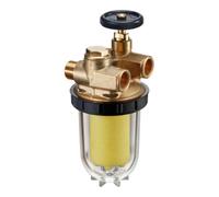 Oventrop Filtre à fioul double ligne pour 6/8/10mm 3/8, avec tamis nickel 100-150My Quantité:1