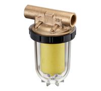 Oventrop Filtre à mazout OV à une conduite Oilpur 2 x 3/8IG, tamis au nickel. 100-150 my Quantité:1