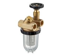 Oventrop Filtre à mazout OV double ligne 3/8 m.Tamis en nickel 100-150My Quantité:1