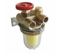 Oventrop - Filtre fioul 2 conduites avec robinet - OVENTROP : 2120261+2127500