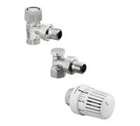 Oventrop Jeu de robinets thermostatiques OVENTROP, équerre DN15, avec Uni LH, AQ, Combi 2 Quantité:1