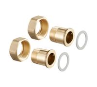 Oventrop Kit de raccordement de passe-fils OV pour Cocon QTZ 1 1/4, set=2 passe-fils avec AG, joint plat Quantité:1