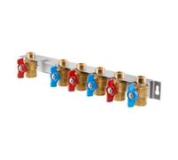 Oventrop Kit de raccordement de robinet à boisseau sphérique OVENTROP pour Regudis W-HTU, version Basic et KIWA Quantité:1