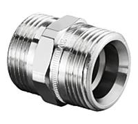 Oventrop mamelon double 1028263 3/4 "x3 / 4", laiton nickelé