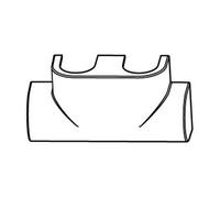 Oventrop Multiblock couvercle t perpendiculaire anthracite 1184089