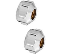 Oventrop Raccord à compression Ofix CEP 1016844 16 mm double pour filetage extérieur G 3/4 nickelé