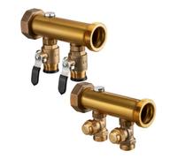 Oventrop OV Collecteur en laiton Multidis SFI 1 1/2, pour 4 circuits Quantité:1