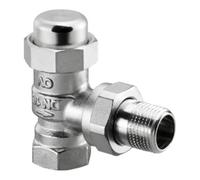 Oventrop OV Combi LR à visser PN 10, nickelé, d'angle DN 20, 3/4 Quantité:1