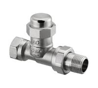 Oventrop OV Combi LR à visser PN 10, nickelé, passage DN 20, 3/4 Quantité:1