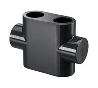 Oventrop OV Couvercle design pour Multiblock T, forme droite, anthracite Quantité:1