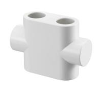 Oventrop OV Couvercle design pour passage en T Multiblock, blanc Quantité:1