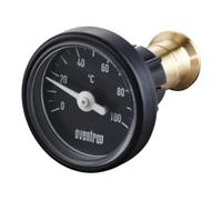 Oventrop OV Kit de transformation thermomètre anthracite pour DN 32 à DN 15 Quantité:1