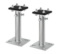 Oventrop OV Kit d'équerres de fixation pour pied DN40/50, 2 volets Quantité:1