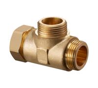 Oventrop OV Pièce en T pour tuyauterie de chaudière G1xG1xG1ÜM Quantité:1