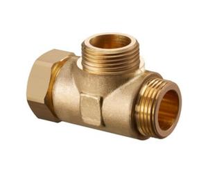 Oventrop OV Pièce en T pour tuyauterie de chaudière G1xG1xG1ÜM Quantité:1