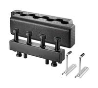 Oventrop OV Poutre de distribution avec isolation pour 3 circuits de chauffage, DN25, acier Quantité:1