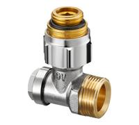 Oventrop OV raccord coudé d'arrêt Combi 3, 1/2 AGx3/4 AG Quantité:1