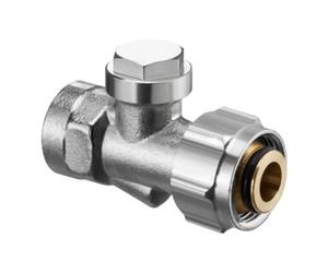 Oventrop OV Raccord d'arrêt vissé Multiflex Comb. avec écrou-raccord 3/4 ÜMx1/2 IG Quantité:1
