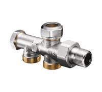 Oventrop OV Raccord monotube Uno DN 15, M 24x1,5 FE, avec obturateur Quantité:1