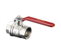 Oventrop OV Robinet à boisseau sphérique Optibal DN 25 1, nickelé Quantité:1