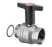 Oventrop OV Robinet à boisseau sphérique pour Multidis SFI à joint plat, DN50 Quantité:1