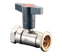 Oventrop OV Robinet à boisseau sphérique pour pompe Optibal P m m Robinet d'arrêt MS DN 32 Rp 1 1/4xG 2 Quantité:1