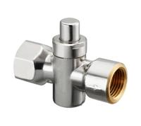 Oventrop OV Robinet manomètre laiton, nickelé, IG 1/2 DIN 2999 Quantité:1