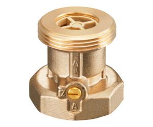 Oventrop OV Vanne d'arrêt/frein gravitaire 1, pour le raccordement de la pompe 11/2 Quantité:1