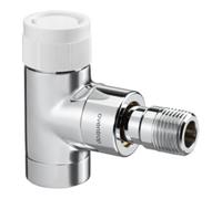 Oventrop OV Vanne thermostatique E 1/2 équerre, chromée Quantité:1