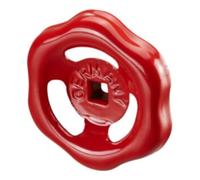 Oventrop OV Volant à main (vanne coulissante et vannes Rg) pour DN32-DN40, acier, rouge Quantité:1
