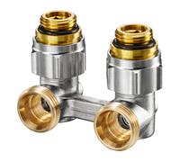 Oventrop OV ZB Coude d'arrêt à visser 1/2AGx3/4AG Angle Quantité:1