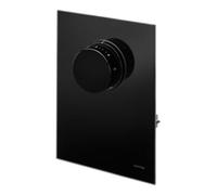 Oventrop Unibox 1022778 verre véritable noir, avec thermostat