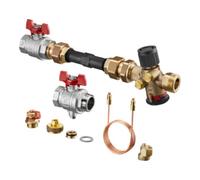 Oventrop Oventrop Kit de raccordement compteur de chaleur Multidis SF avec QDP, DN 20 b 1,350 l/h, DG, KH DN 25 Quantité:1