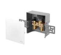 Oventrop Oventrop Régulateur de température de retour Unibox E RTL ESG blanc, pour temp. départ et retour Quantité:1