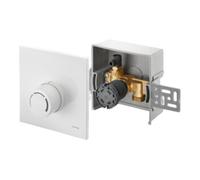 Oventrop Oventrop Régulateur de température de retour Unibox RTL blanc, avec vanne et thermostat Quantité:1