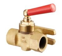 Oventrop Oventrop Robinet manomètre DN 15, G 1/2, FI, PN 25, avec flacon 25x60 mm Quantité:1