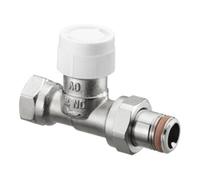Oventrop Oventrop Robinet thermostatique série AV 9 DN 15, DG, MS nickelé, auto-étanche Quantité:1