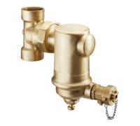 Oventrop Oventrop Séparateur de boues DN 20, Rp 3/4, PN 16, vert, avec fermeture, MS Quantité:1