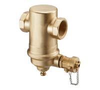 Oventrop Oventrop Séparateur de boues DN 32, Rp 1 1/4", PN 16, horiz., m. vidange, MS Quantité:1