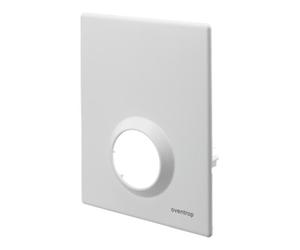 Oventrop Plaque de recouvrement OV Boîtier mural encastrable Unibox, encastrable, 57 mm blanc Quantité:1