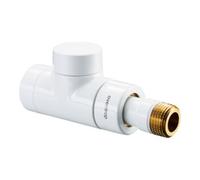 Oventrop Raccord vissé OV COMBI E 1/2 DG, poudré blanc Quantité:1