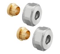 Oventrop Raccords à compression OV 10mm, double, pour tubes cuivre et acier Quantité:1