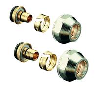 Oventrop Raccords à compression OV Cofit 2-f f AG 3/4 Euroko. 17x2,0mmxG 3/4 ÜM Quantité:1