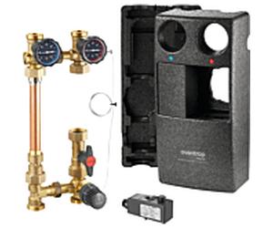 Oventrop Regumat Kessel système de raccordement 1354270 DN 25, sans pompe, isolation universelle