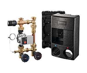 Oventrop Regumat Kessel système de raccordement 1354587 DN 25, Wilo Yonos Para 25/6 RKC